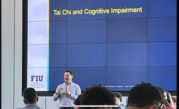 FIU presentation — Tai Chi and Cognitive Impairment slide